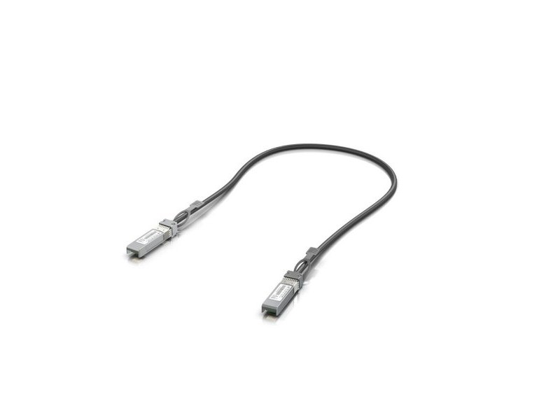 Многомодов оптичен модул SFP UBIQUITI UACC-DAC-SFP10-0,5M Черен