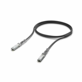 Червен SFP + кабел UBIQUITI UACC-DAC-SFP10-3M Черен