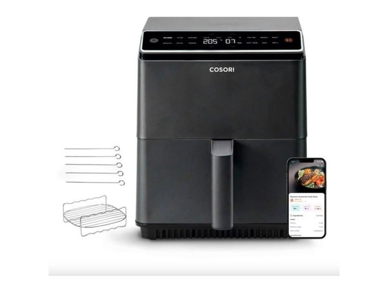 въздушен фритюрник Cosori Dual Blaze Chef Edition 1700 W Черен въздушен фритюрник Cosori Dual Blaze Chef Edition 1700 W Черен