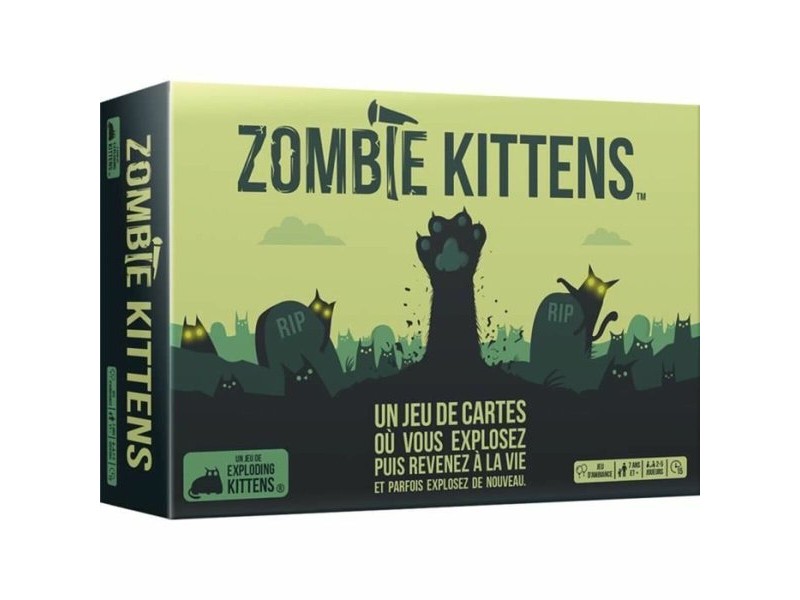 Настолна игра Asmodee Zombie Kittens