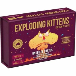 Настолна игра Asmodee Exploding Kittens: Festive Edition