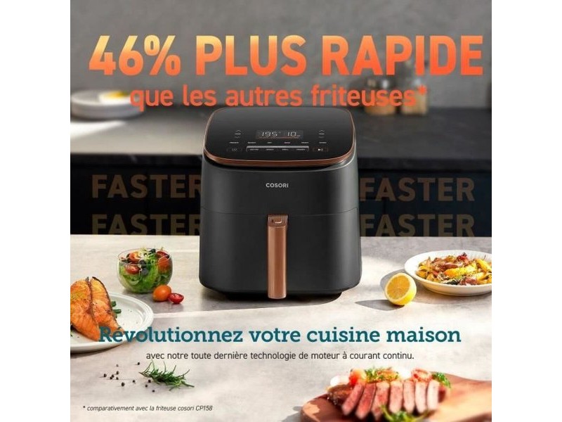въздушен фритюрник Cosori Turbo Blaze Chef Edition 1725 w Черен 6 L