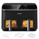 въздушен фритюрник Cosori Dual Basket 8.5 Chef Edition Черен 8,5 L
