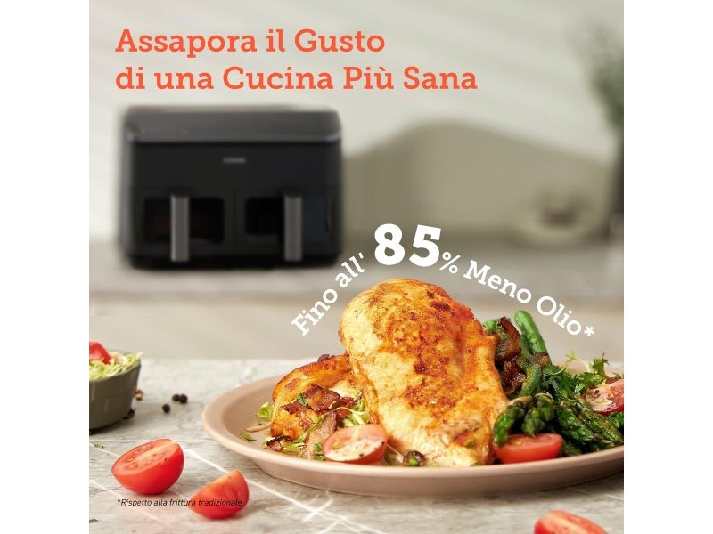 въздушен фритюрник Cosori Dual Basket 8.5 Chef Edition Черен 8,5 L