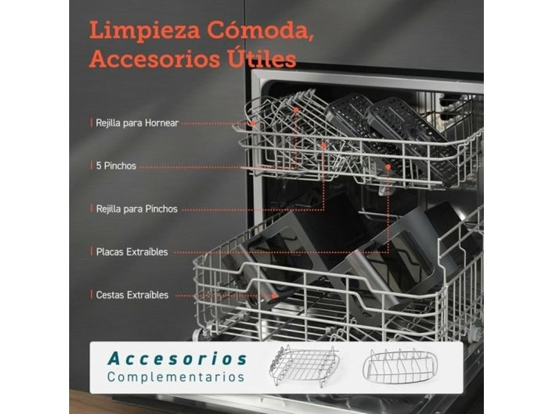 въздушен фритюрник Cosori Dual Basket 8.5 Chef Edition Черен 8,5 L