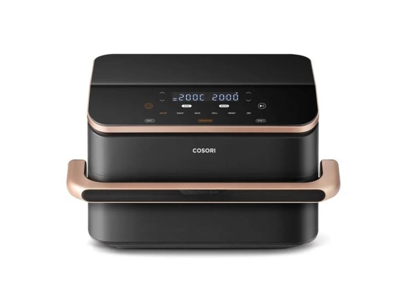 въздушен фритюрник Cosori Cosori Dual Basket Twinfry Chef Edition 10 L Черен Сребрист Металик 2800 W