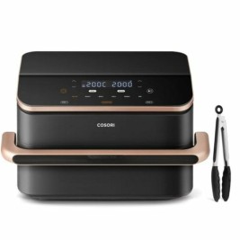 въздушен фритюрник Cosori Cosori Dual Basket Twinfry Chef Edition 10 L Черен Сребрист Металик 2800 W