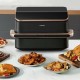 въздушен фритюрник Cosori Cosori Dual Basket Twinfry Chef Edition 10 L Черен Сребрист Металик 2800 W