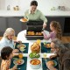 въздушен фритюрник Cosori Cosori Dual Basket Twinfry Chef Edition 10 L Черен Сребрист Металик 2800 W