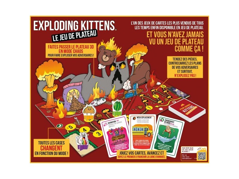 Настолна игра Asmodee Exploding Kittens