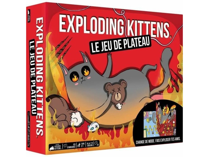 Настолна игра Asmodee Exploding Kittens
