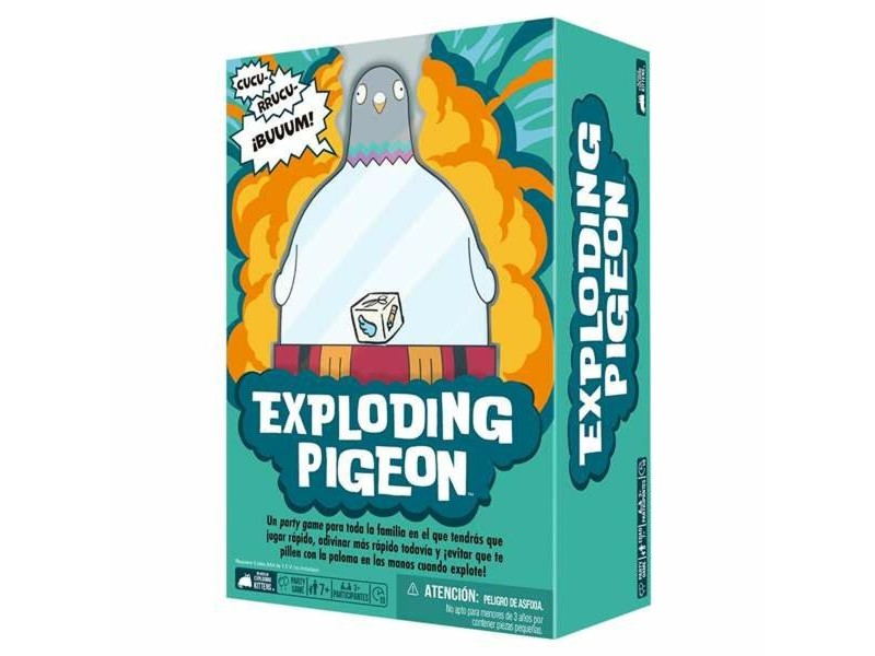 Настолна игра Asmodee Exploding Pigeon