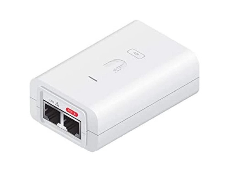 Мрежови адаптер UBIQUITI POE-48-24W-WH