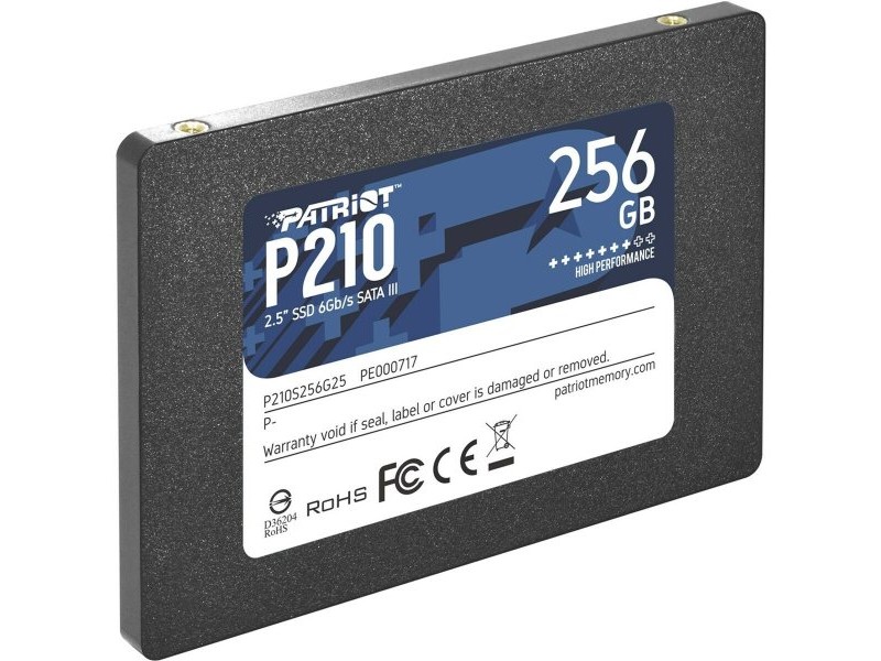 Твърд диск Patriot Memory P210 256 GB SSD
