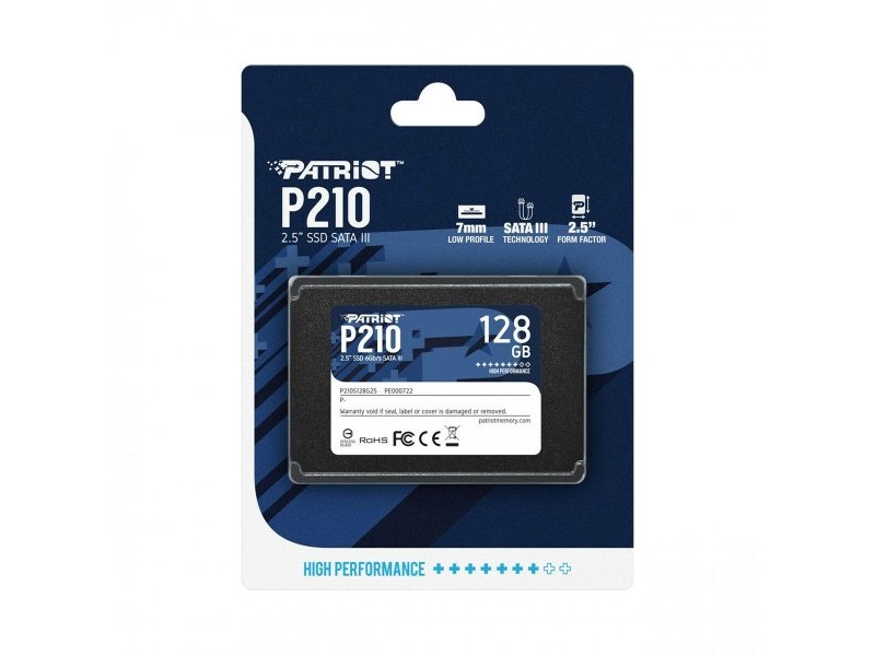 Твърд диск Patriot Memory P210 128 GB SSD