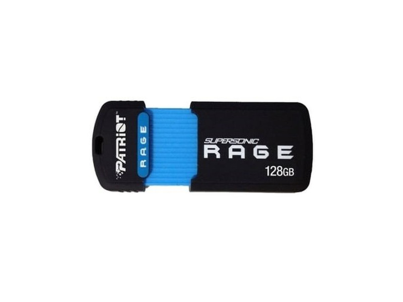 USB стик Patriot Memory Rage Lite Черен 128 GB