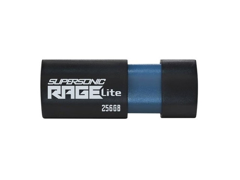 USB стик Patriot Memory Rage Lite Черен 256 GB
