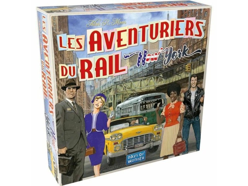 Настолна игра Les Aventuriers du Rail - New York (FR)