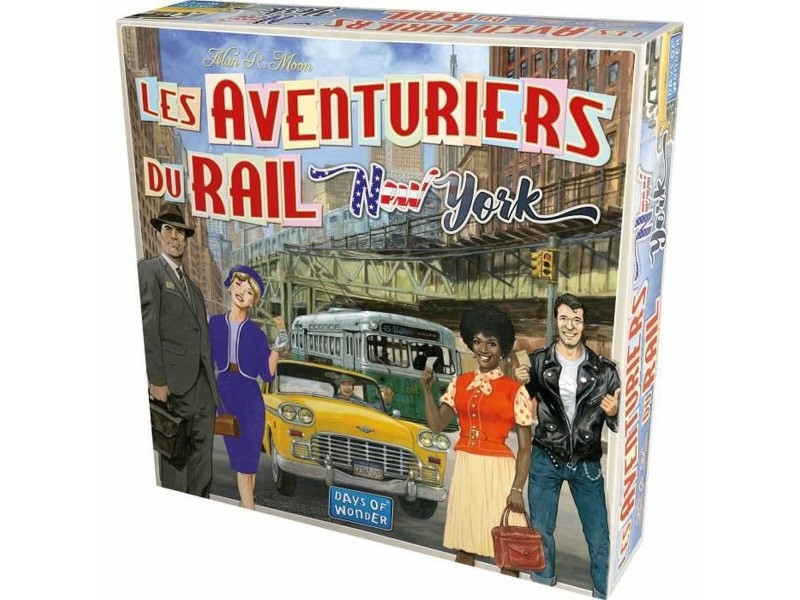 Настолна игра Les Aventuriers du Rail - New York (FR)