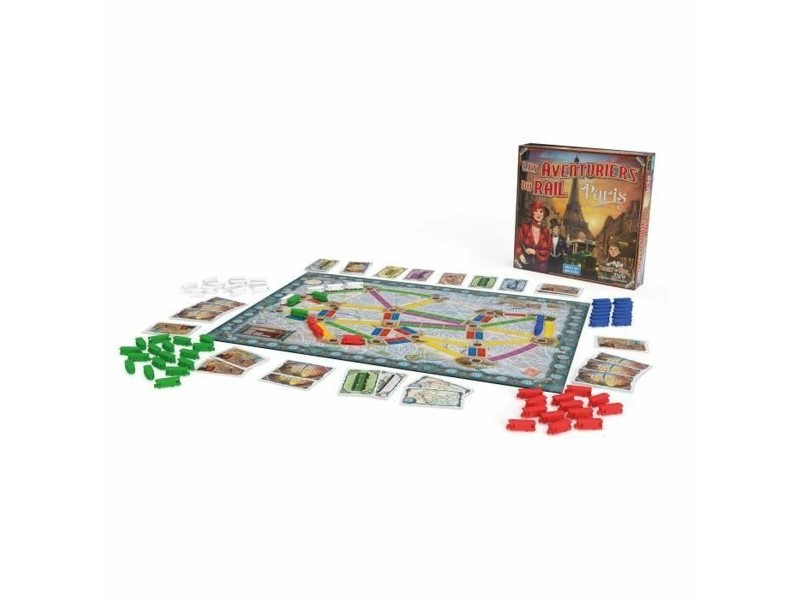Настолна игра Asmodee Les Aventuriers du Rail - Paris (FR)