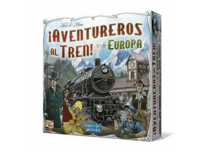 Настолна игра ¡Aventureros al Tren! Europa Asmodee (ES)