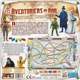 Настолна игра Asmodee The Adventurers of Rail USA (FR)