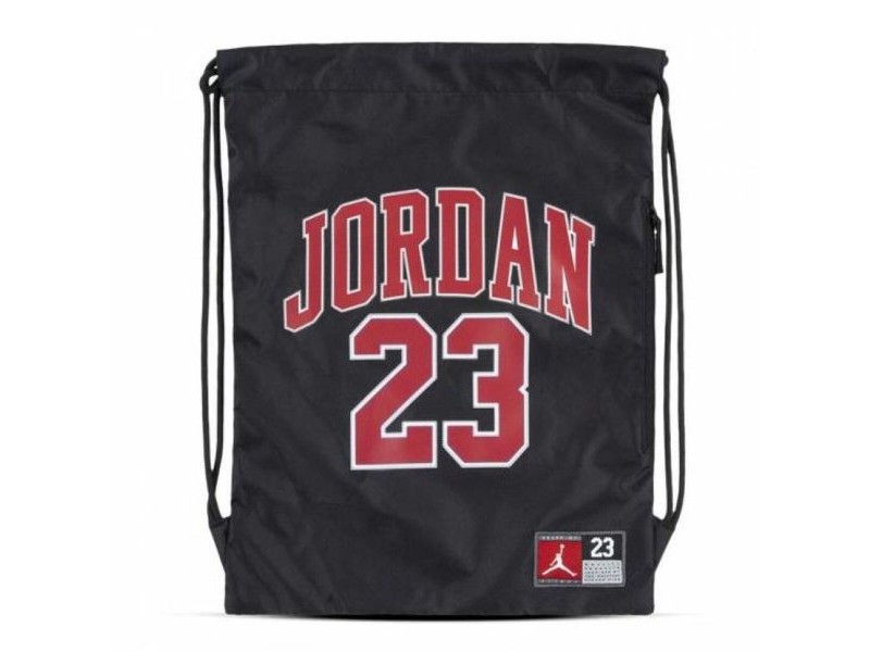 Раница с връвка Jordan 9A0757 023 Черен Един размер