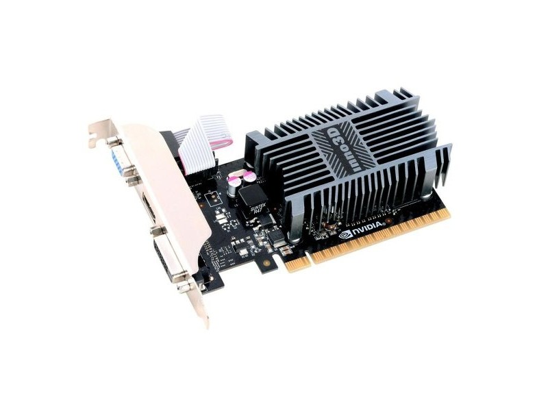 Графична карта INNO3D N710-1SDV-E3BX NVIDIA GeForce GT 710 NVIDIA 2 GB Графична карта INNO3D N710-1SDV-E3BX NVIDIA GeForce GT 710 NVIDIA 2 GB