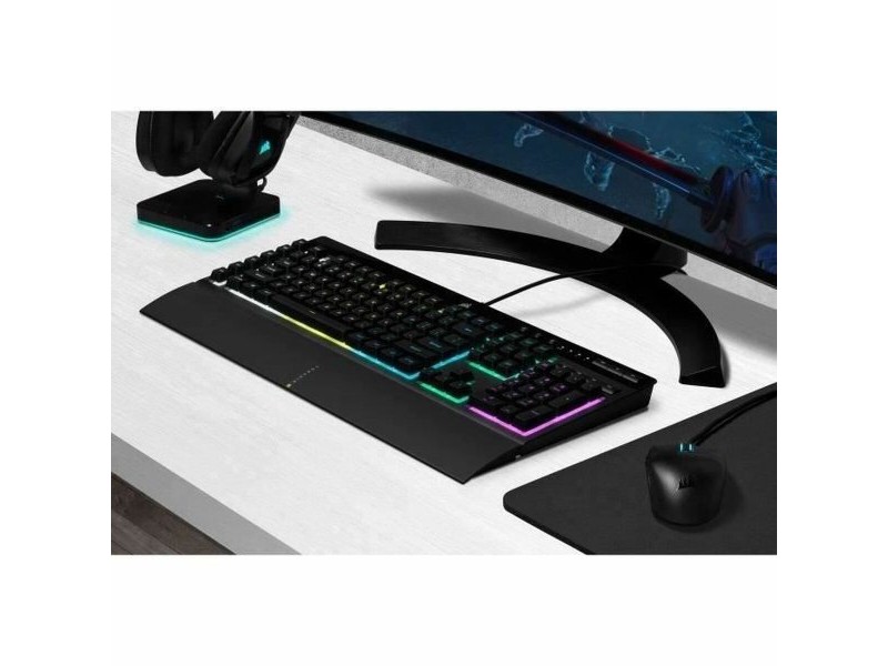 Клавиатура за игри Corsair K55 RGB PRO AZERTY