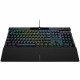 Блуту Клавиатура с Поставка за Таблет Corsair K70 RGB PRO Черен френски AZERTY Блуту Клавиатура с Поставка за Таблет Corsair K70 RGB PRO Черен френски AZERTY