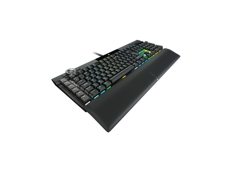 Клавиатура за игри Corsair K100 RGB Optical-Mechanical Gaming Испанска Qwerty Черен