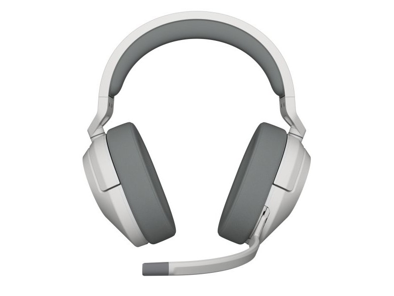Блутут слушалки с микрофон Corsair HS55 WIRELESS Бял
