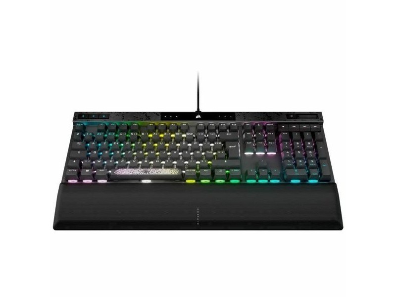 Блутут клавиатура Corsair K70 MAX RGB Черен Сив френски AZERTY