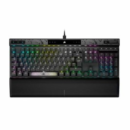 Блутут клавиатура Corsair K70 MAX RGB Черен Сив френски AZERTY