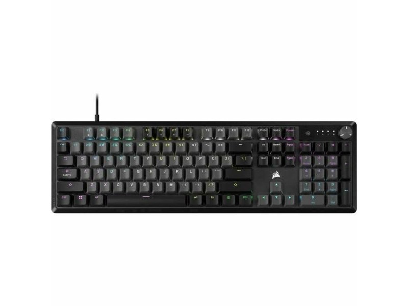Клавиатура Corsair Черен AZERTY