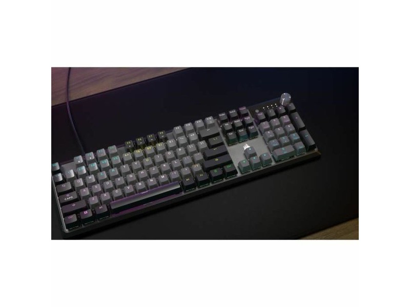 Клавиатура Corsair Черен AZERTY