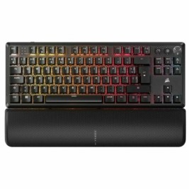 Безжична клавиатура Corsair CH-914901E-ES Черен Испанска Qwerty