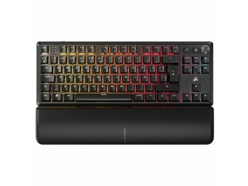 Безжична клавиатура Corsair CH-914901E-ES Черен Испанска Qwerty