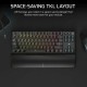 Безжична клавиатура Corsair CH-914901E-ES Черен Испанска Qwerty