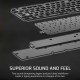 Безжична клавиатура Corsair CH-914901E-ES Черен Испанска Qwerty