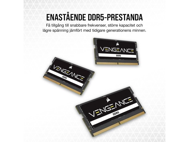 RAM памет Corsair CMSX32GX5M2A5600C48 32 GB DDR5 SDRAM DDR5 5600 MHz