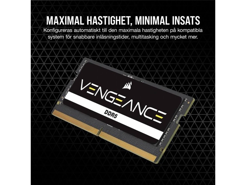 RAM памет Corsair CMSX32GX5M2A5600C48 32 GB DDR5 SDRAM DDR5 5600 MHz
