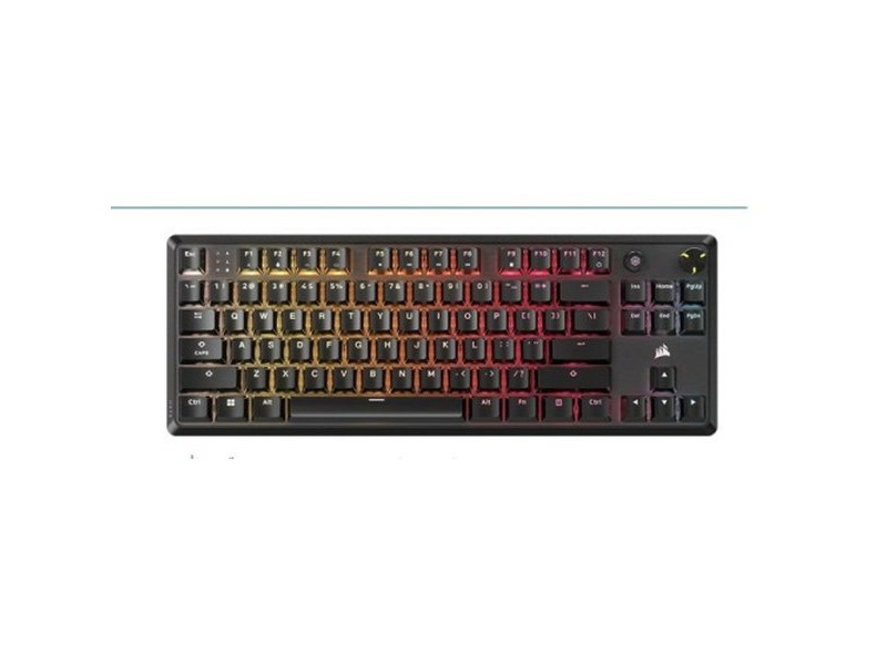Безжична клавиатура Corsair K70 Черен Qwerty португалски език