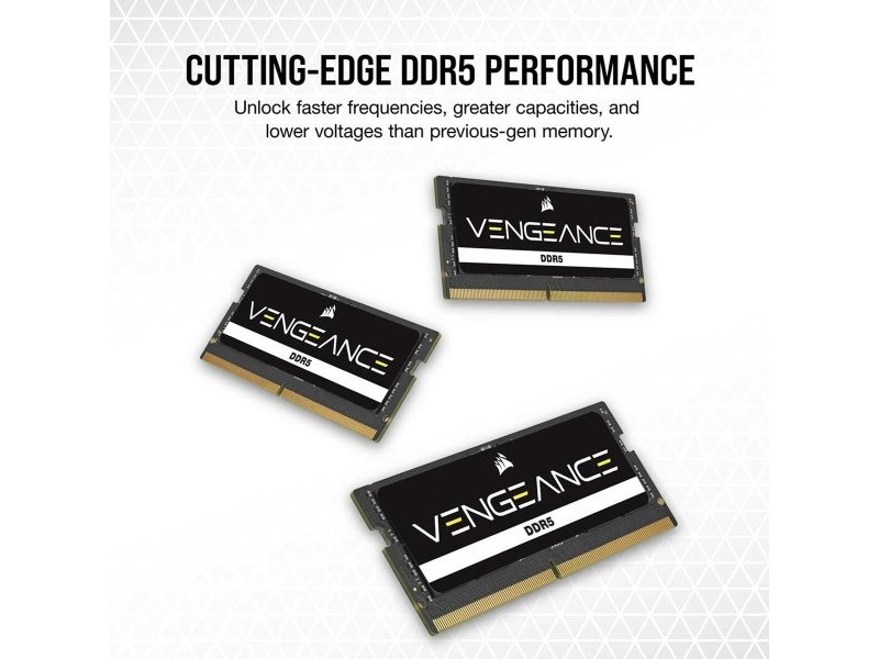 Слотове за памет Corsair 16 GB DDR5 SDRAM DDR5 5200 MHz