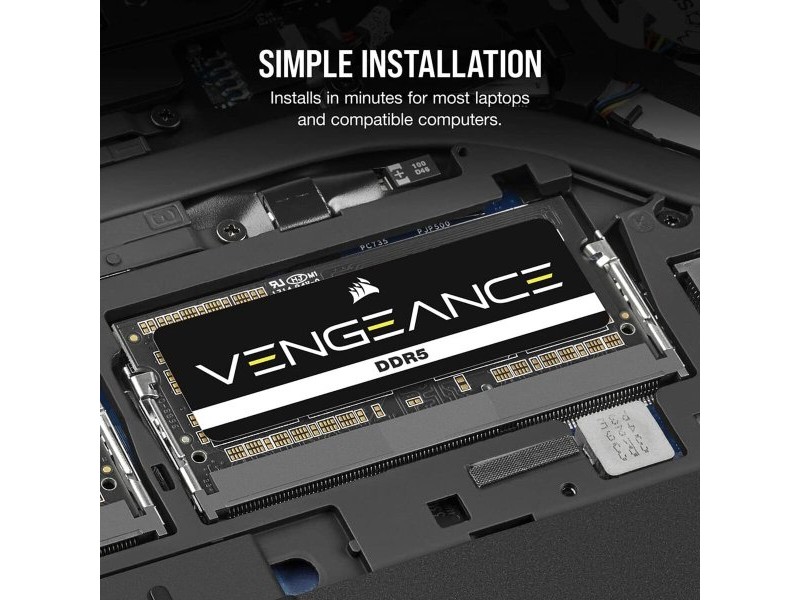 Слотове за памет Corsair 16 GB DDR5 SDRAM DDR5 5200 MHz