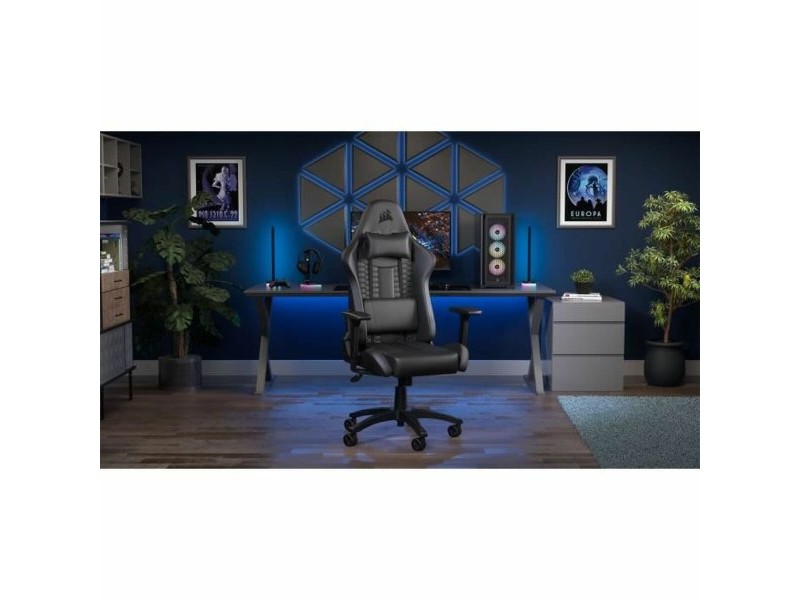 Стол за игри Corsair TC100 Черен