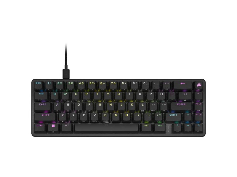 Клавиатура за игри Corsair K65 PRO MINI Черен Испанска Qwerty