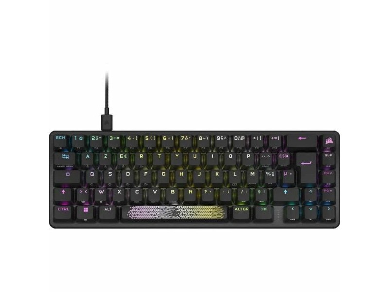 Клавиатура Corsair K65 PRO MINI Черен френски AZERTY