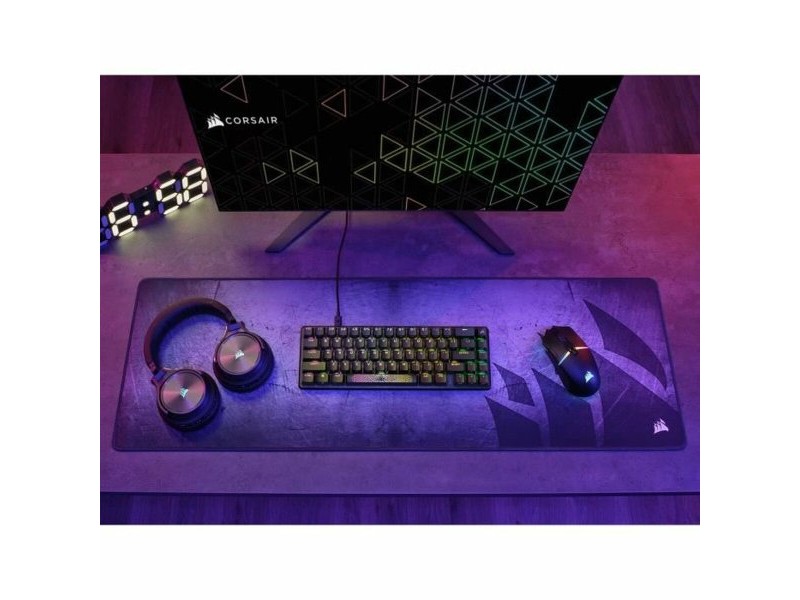 Клавиатура Corsair K65 PRO MINI Черен френски AZERTY