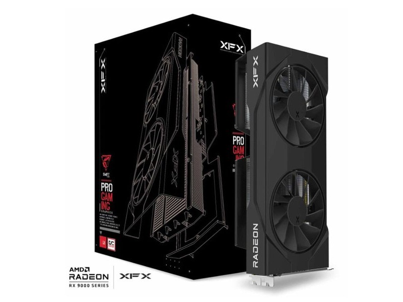 Графична карта XFX RX-96TSW8GBQ RADEON RX 9060 XT 8 GB GDDR6